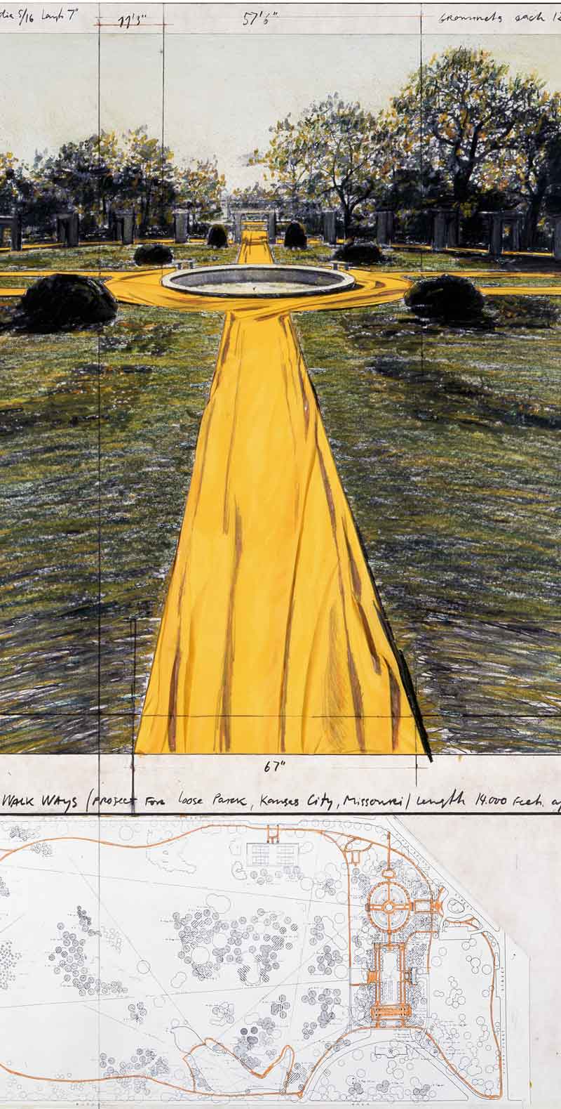 Christo and Jeanne-Claude. Water Projects